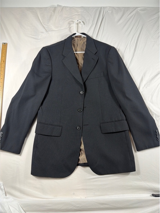 Perry Ellis Other - Perry Ellis Men's Dark Pinstripe Suit Jacket M40 REG